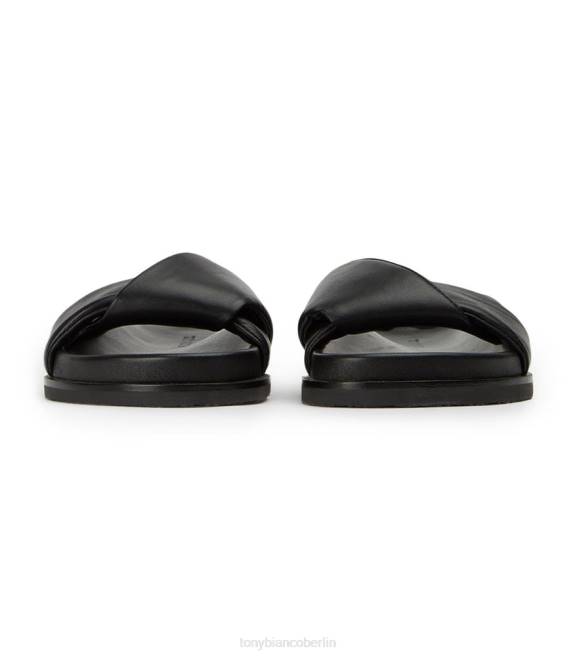 Sandalen| de Tony Bianco Frauen Lora-Sandalen schwarzes Nappaleder 4624633